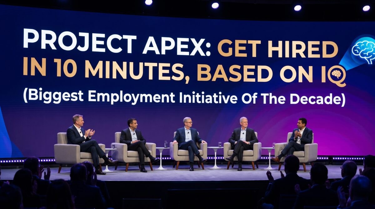 Project Apex hiring announcement from a coalition of tech giants