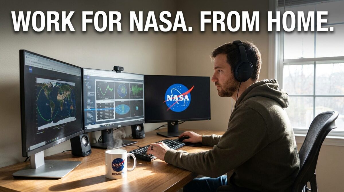 Remote NASA data analyst hiring announcement
