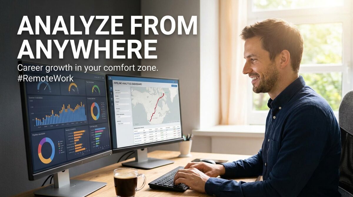 Remote pipeline analyst hiring announcement
